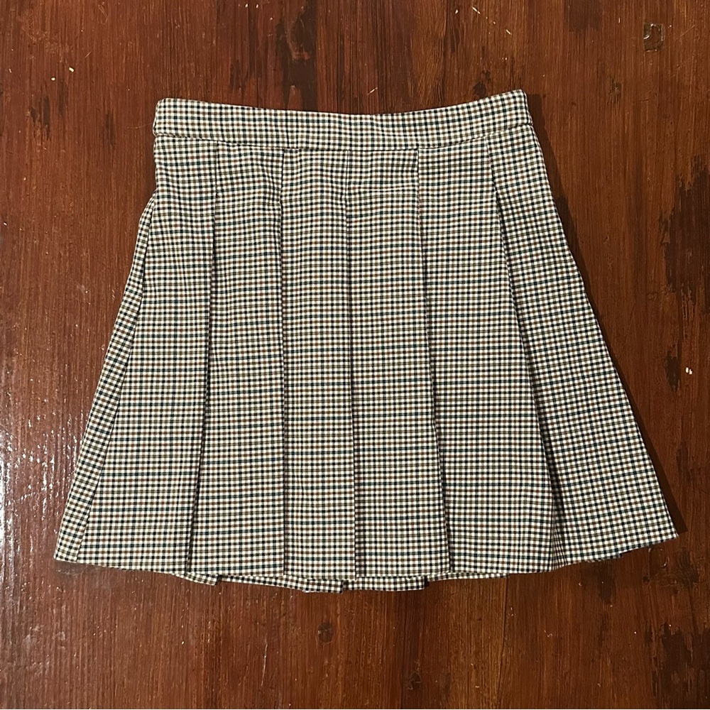 Classic Checkered Skirt